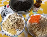 生姜たっぷりひじきの煮物(常備菜)作り方1写真