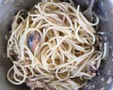 シャキシャキ玉ねぎの鯖缶冷製パスタ作り方4写真