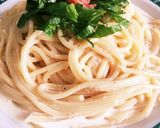明太子クリームパスタ作り方5写真