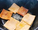 低糖質!卵を挟んだ高野豆腐ピザトースト作り方5写真