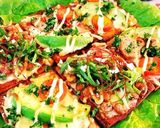 低糖質!卵を挟んだ高野豆腐ピザトースト作り方25写真