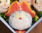 『映画ドラえもん のび太の宝島』キャラ弁作り方8写真