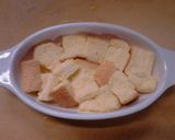 1人分　チョコフレンチトースト　簡単朝食作り方5写真