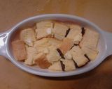 1人分　チョコフレンチトースト　簡単朝食作り方7写真