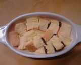 1人分　チョコフレンチトースト　簡単朝食作り方6写真