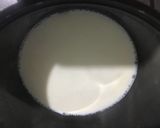 中華デザート★生姜牛乳プリン【薑汁撞奶】作り方3写真