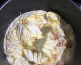 白菜とチキンのクリーム煮作り方6写真