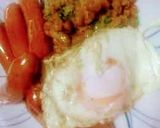 納豆ウインナーごはん♬時短丼♥簡単朝食作り方25写真