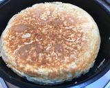 HMで＊木綿豆腐のヘルシーパンケーキ作り方3写真