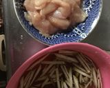 ささみとごぼうのピリッとゴママヨネーズ作り方1写真