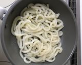 残り物リメイク☆簡単洋風焼きカレーうどん作り方1写真