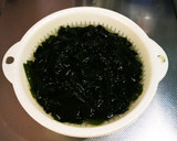 チョー簡単、ワカメと枝豆の土佐酢和え。作り方1写真