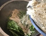 水菜サラダ作り方3写真