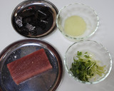マグロのたたきおろし和え作り方1写真