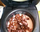 桜の花香る甘納豆のお赤飯 春の祝や雛祭り作り方5写真