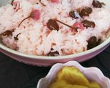 桜の花香る甘納豆のお赤飯 春の祝や雛祭り作り方7写真