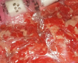 牛肉切り落としの冷凍保存(*´╰╯`๓)作り方2写真