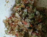 簡単ごはんお好み焼作り方1写真