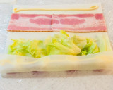 簡単！パーティ♡春巻きの皮♡くるくるピザ作り方2写真