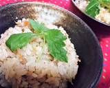 【豚の角煮汁deほっこり炊き込みご飯】作り方18写真