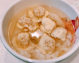 すりおろし蓮根のもっチーズのスープごはん作り方6写真