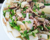 大根ツナ椎茸の簡単ごまぽん炒め作り方2写真