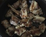 鹿児島の郷土料理 とんこつ （豚軟骨煮）作り方3写真