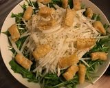 大根と水菜と油揚げのサラダ作り方6写真