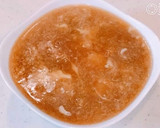 すりおろし蓮根のもっチーズのスープごはん作り方8写真