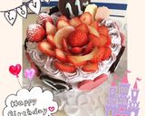 パステルパープルローズケーキ作り方11写真