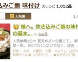娘へ。炊き込みご飯の味付けの基本。作り方19写真