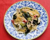 drtomの生ワカメと魚介たっぷりパスタ作り方17写真