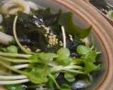 塩豚茹でたら☆わかめスープ作り方5写真