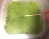 レンジで簡単！低糖質しっとり抹茶ケーキ♡作り方2写真