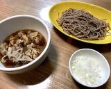 玉ねぎ辛さがクセになる！豚しゃぶつけそば作り方6写真