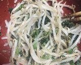野菜高騰お助け！簡単もやしの胡麻和え作り方2写真