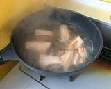 豚バラと蓮根の煮物作り方3写真