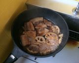 豚バラと蓮根の煮物作り方8写真