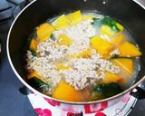 かぼちゃのそぼろあんかけ✩ご飯がすすむ～作り方4写真
