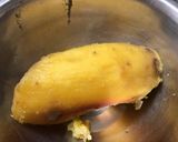 焼き芋から作るサツマイモ餅作り方2写真