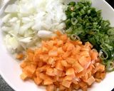 簡単なのにベタつかない☆パラパラ炒飯作り方1写真