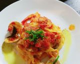 簡単魚介のペスカトーレ作り方9写真