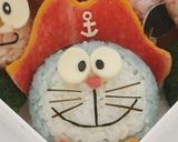 『映画ドラえもん のび太の宝島』キャラ弁作り方2写真