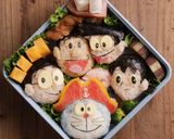 『映画ドラえもん のび太の宝島』キャラ弁作り方19写真