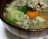栄養満点！つみれ汁♡作り方6写真