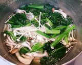 キノコとほうれん草のお浸し作り方1写真
