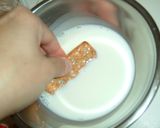 ビスケットホワイトチョコケーキ作り方2写真