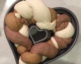 ノルディックウェア 三色ハートパン作り方11写真