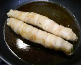 簡単！アスパラの油揚げ&肉マキマキ作り方4写真