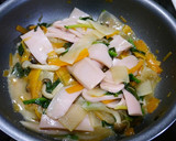 簡単副菜！残りもの野菜の味噌蒸し作り方4写真